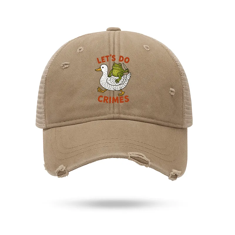 Tokyo-Tiger Frog Ready To Commit Crime Trucker Cap