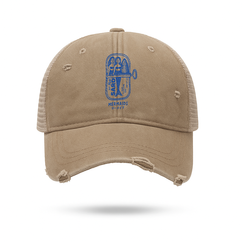 Tokyo-Tiger Mermaid Can Trucker Cap