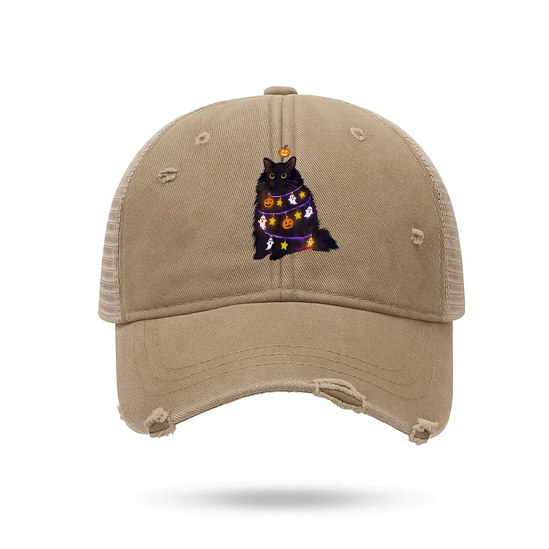 Tokyo-Tiger Halloween Cat Trucker Cap