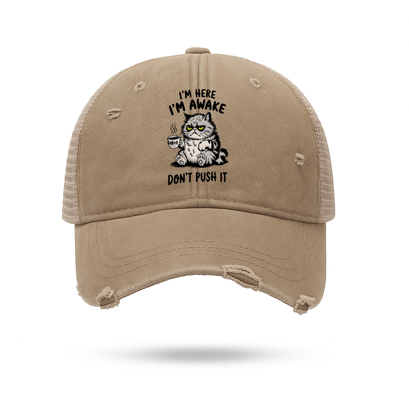 Tokyo-Tiger Tired Cat Trucker Cap
