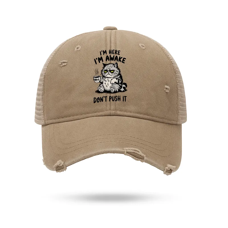 Tokyo-Tiger Tired Cat Trucker Cap