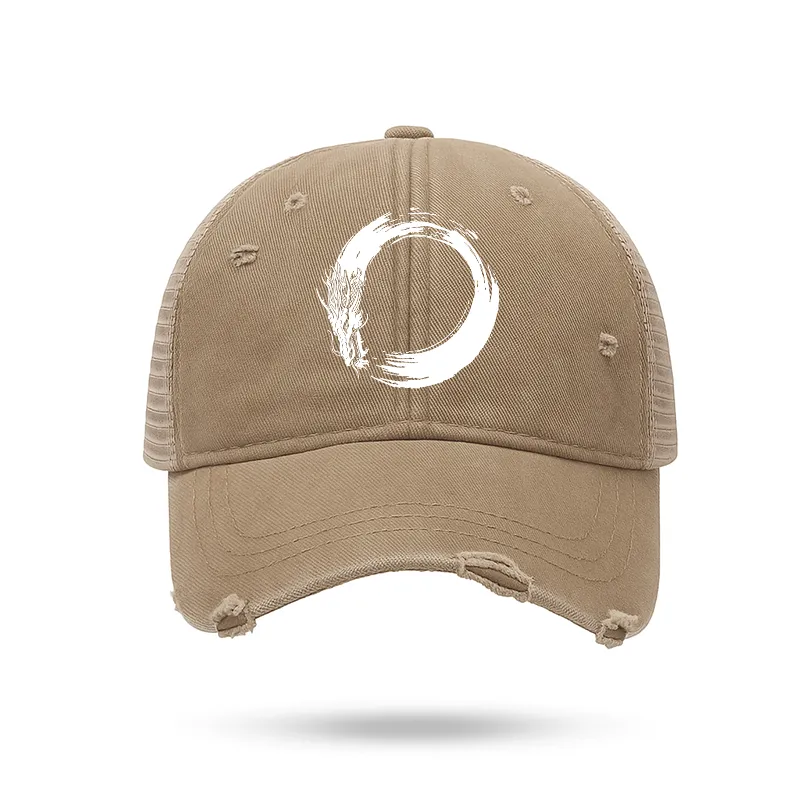 Tokyo-Tiger Dragon's Circle Trucker Cap