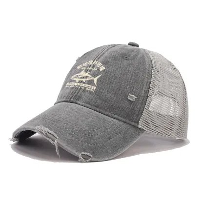 Tokyo-Tiger Japan Tsukiji Fish Market Trucker Cap