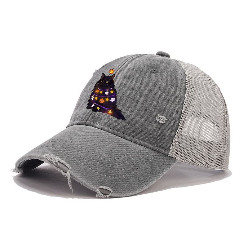 Tokyo-Tiger Halloween Cat Trucker Cap