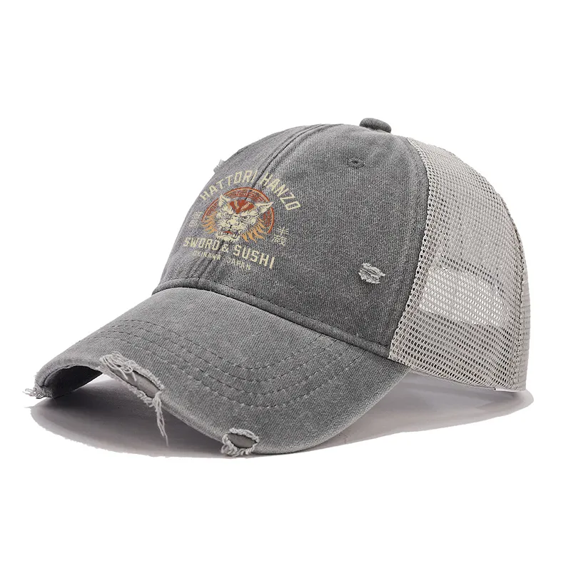 Tokyo-Tiger Hattori Lion Japanese Samurai Trucker Cap