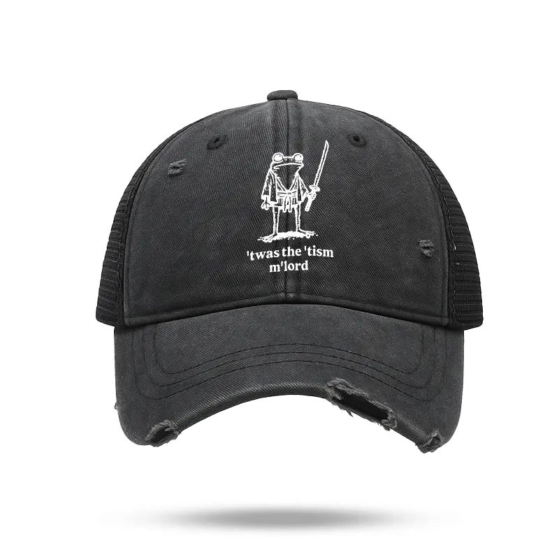 Tokyo-Tiger Focused Samurai Frog Trucker Cap