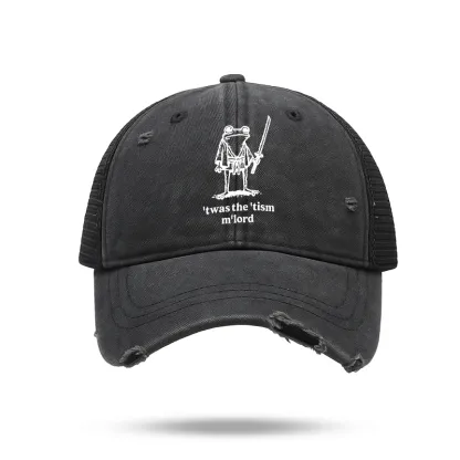Tokyo-Tiger Focused Samurai Frog Trucker Cap
