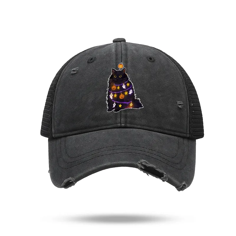 Tokyo-Tiger Halloween Cat Trucker Cap