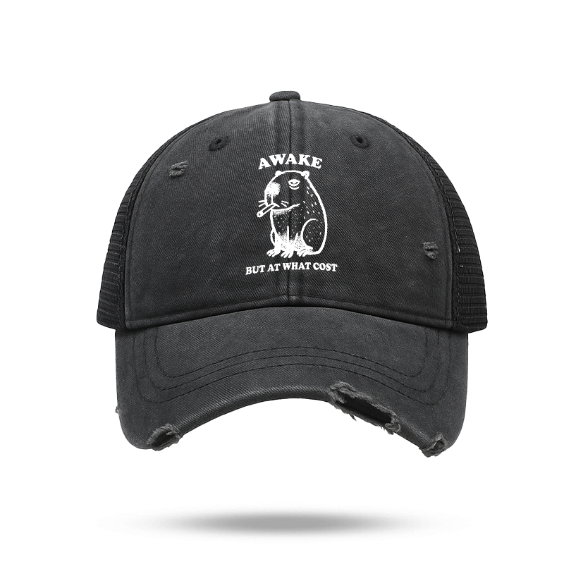 Tokyo-Tiger Smoking Capybara Trucker Cap