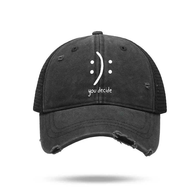 Tokyo-Tiger Laugh Or Sad Trucker Cap