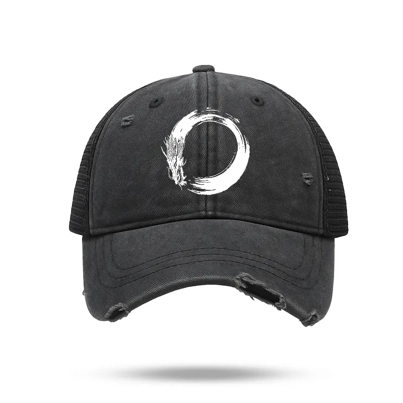 Tokyo-Tiger Dragon's Circle Trucker Cap Sale