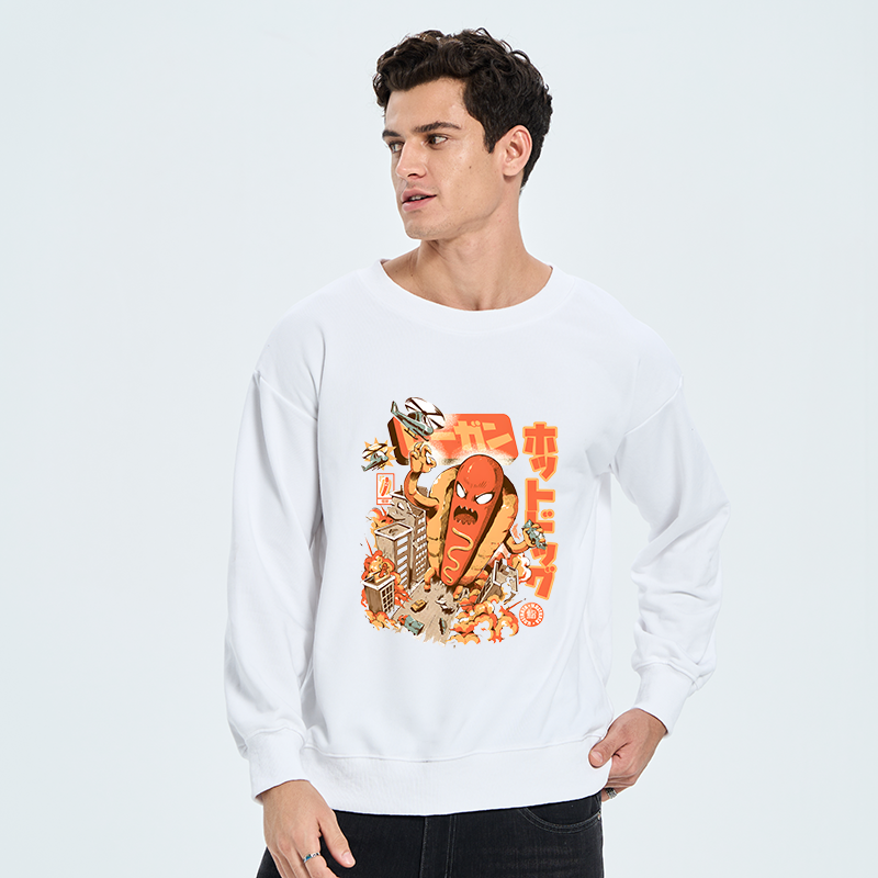 Tokyo-Tiger Great Hot Dog Kaiju Japanese Sweatshirt