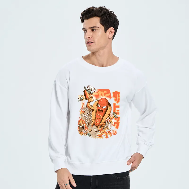 Tokyo-Tiger Great Hot Dog Kaiju Japanese Sweatshirt