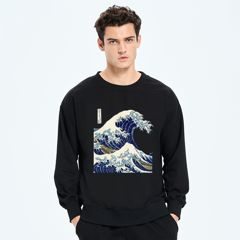 Tokyo-Tiger The Great Wave KanaGawa Sweatshirt