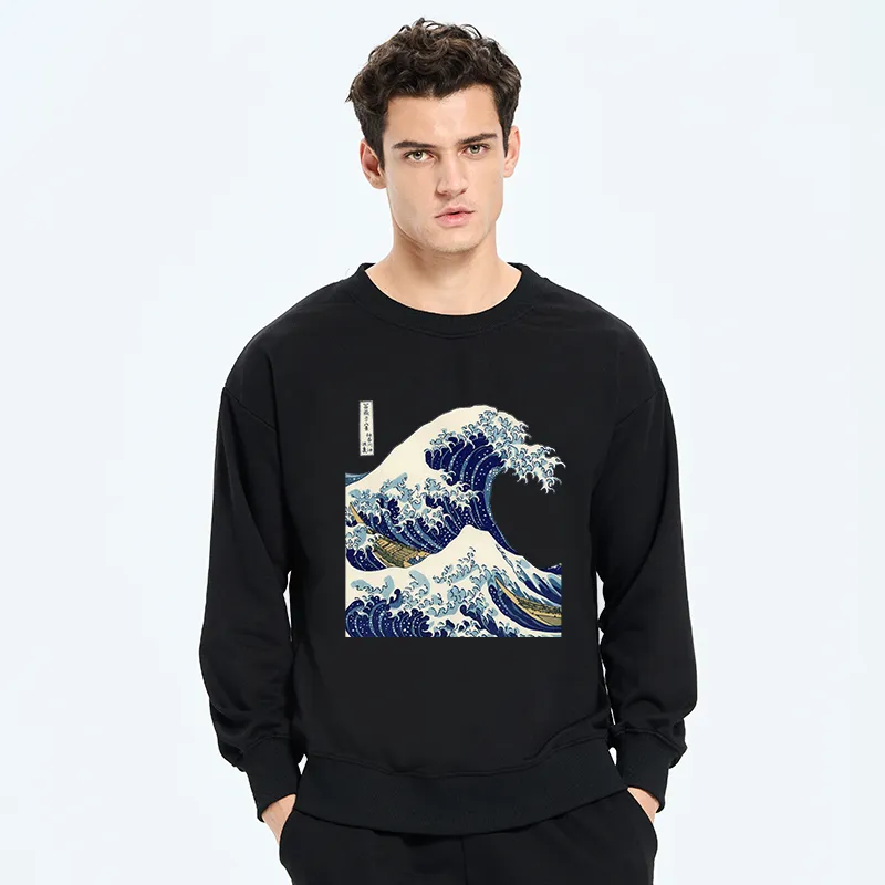Tokyo-Tiger The Great Wave KanaGawa Sweatshirt