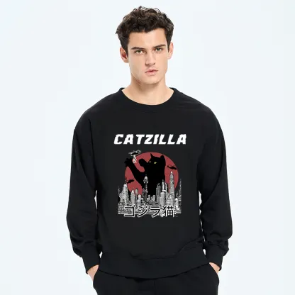 Tokyo-Tiger Catzilla Vintage Sweatshirt