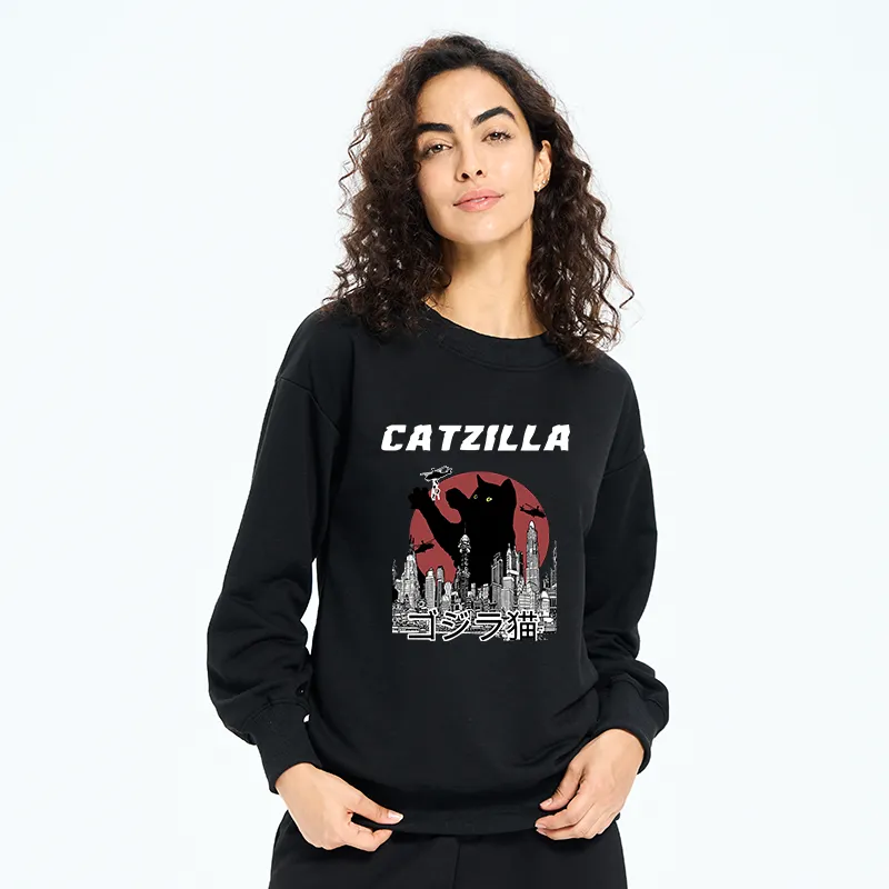Tokyo-Tiger Catzilla Vintage Sweatshirt