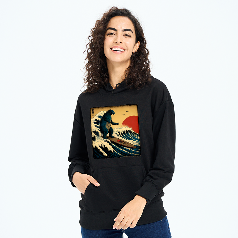 Tokyo-Tiger The Great Wave Classic Hoodie