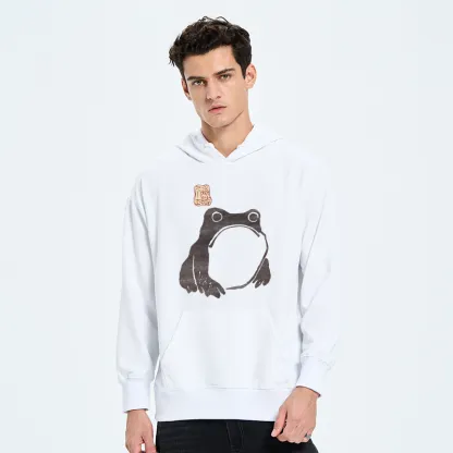 Tokyo-Tiger Matsumoto Hoji Woodblock Print Frog Classic Hoodie