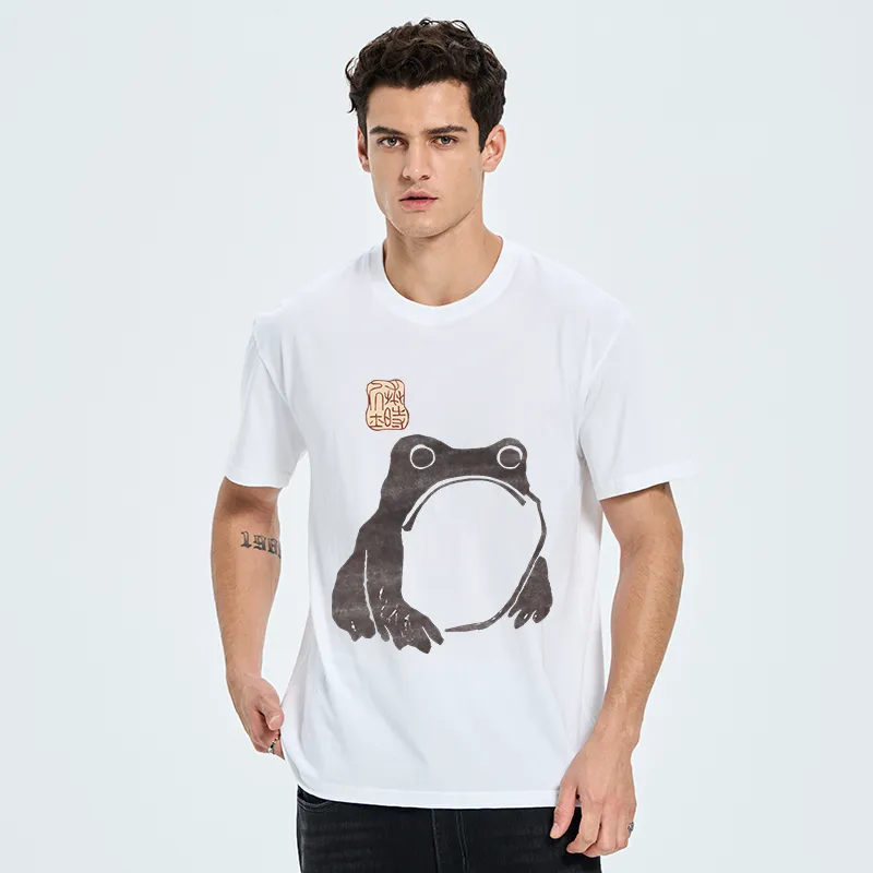 Tokyo-Tiger Matsumoto Hoji woodblock print frog Classic T-Shirt