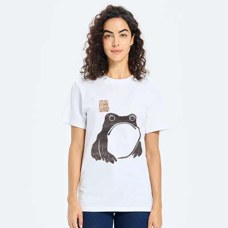 Tokyo-Tiger Matsumoto Hoji woodblock print frog Classic T-Shirt
