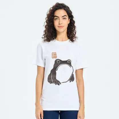 Tokyo-Tiger Matsumoto Hoji woodblock print frog Classic T-Shirt