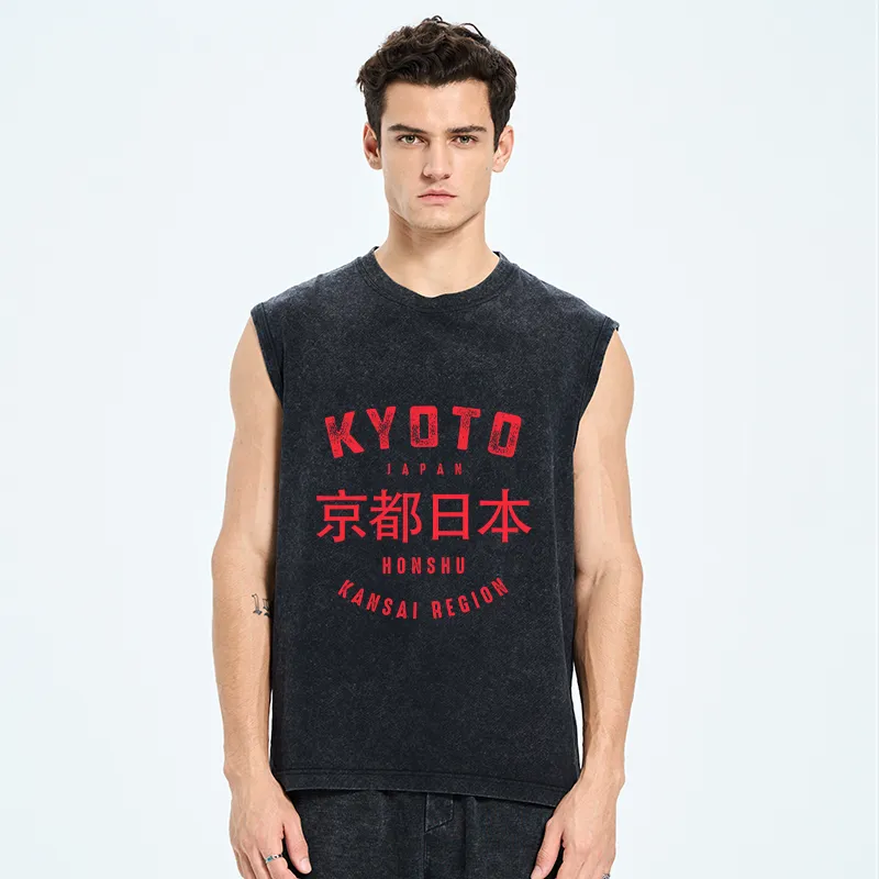 Tokyo-Tiger Kyoto City Japan Vintage Tank