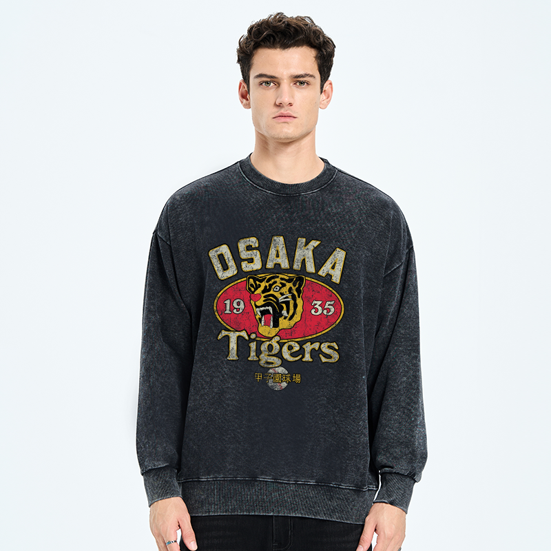 Tokyo-Tiger Osaka Tigers 1935 Washed Sweatshirt