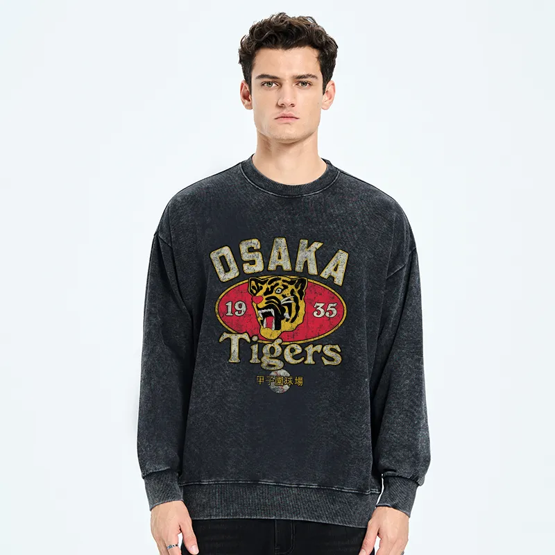Tokyo-Tiger Osaka Tigers 1935 Washed Sweatshirt
