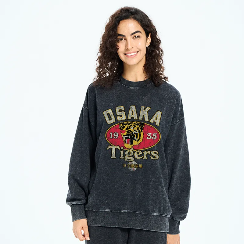 Tokyo-Tiger Osaka Tigers 1935 Washed Sweatshirt