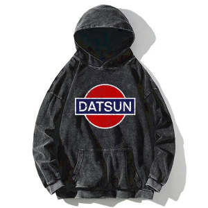 Image of Tokyo-Tiger Datsun Vintage Car Washed Hoodie