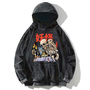 Image of Tokyo-Tiger The Yokai Club Washed Hoodie