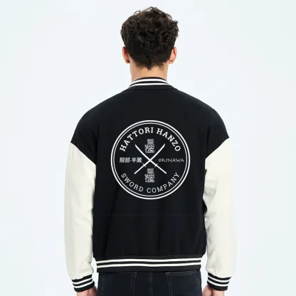 Tokyo-Tiger Hattori Hanzo Sword Company Embroidery Varsity Jacket