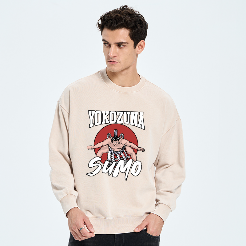 Tokyo-Tiger Yokozuna Sumo Washed Sweatshirt