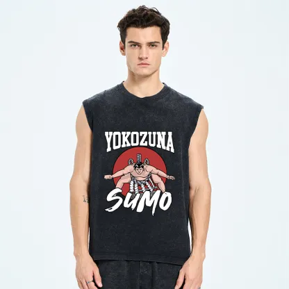 Tokyo-Tiger Yokozuna Sumo Tank