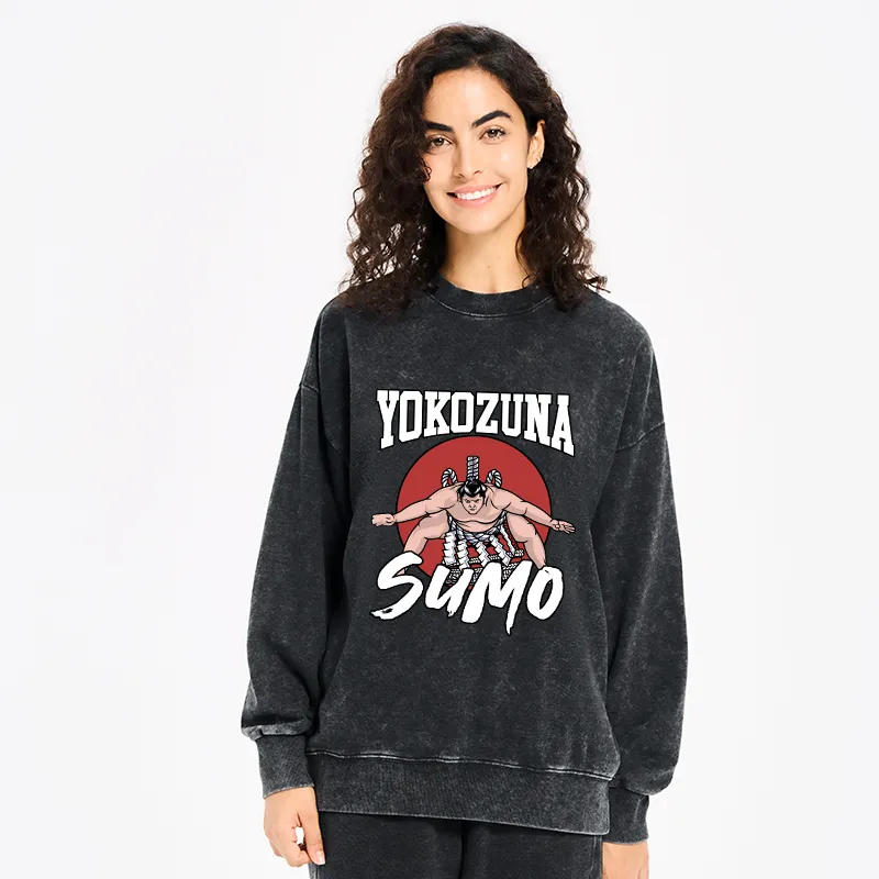 Tokyo-Tiger Yokozuna Sumo Washed Sweatshirt