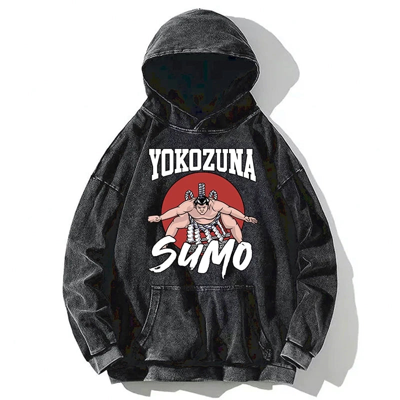 Tokyo-Tiger Yokozuna Sumo Washed Hoodie