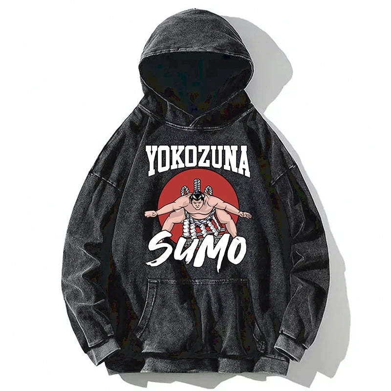 Tokyo-Tiger Yokozuna Sumo Washed Hoodie