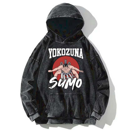 Tokyo-Tiger Yokozuna Sumo Washed Hoodie