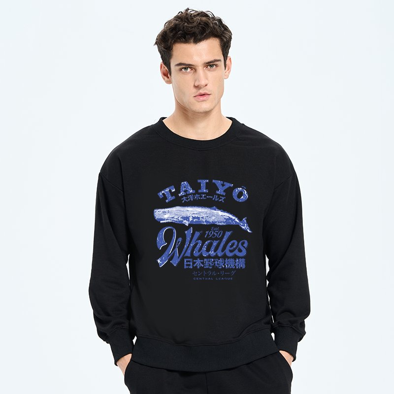 Tokyo-Tiger Japan Taiyo Whales Sweatshirt