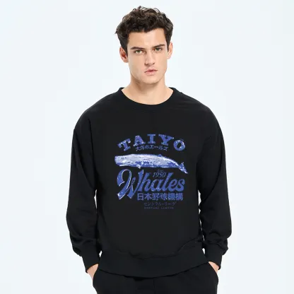 Tokyo-Tiger Japan Taiyo Whales Sweatshirt