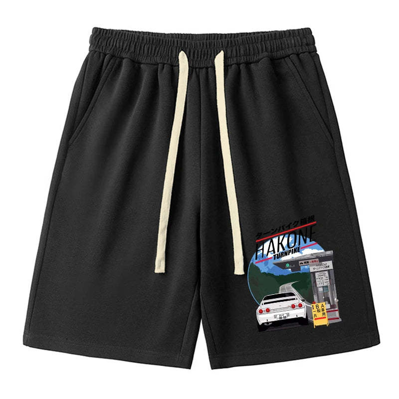 Tokyo-Tiger Hakone Nissan Skyline R32 JDM Unisex Shorts Sale