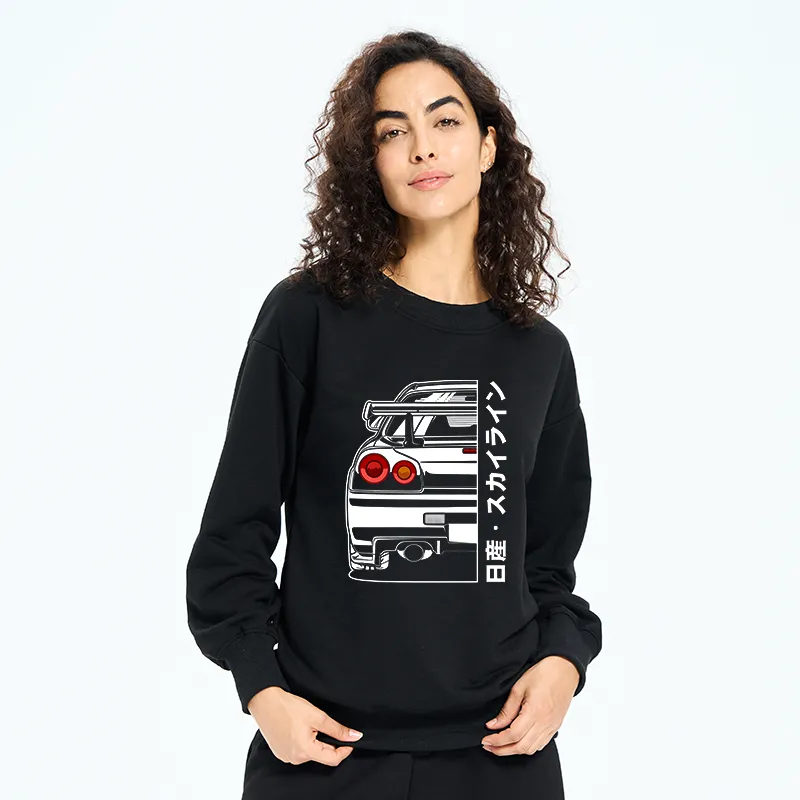 Tokyo-Tiger Nissan Skyline GTR R34 Sweatshirt