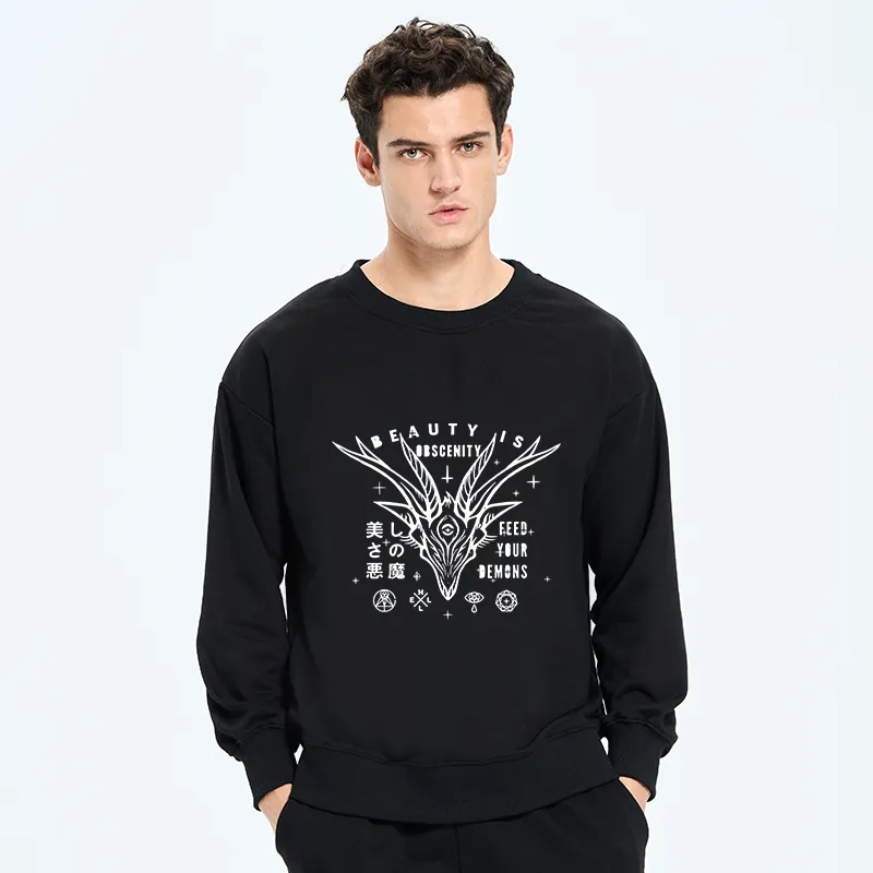 Tokyo-Tiger Beautiful Devil Japanese Sweatshirt