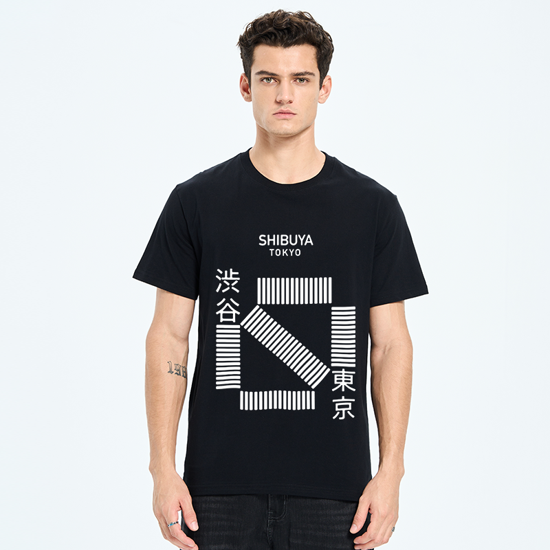 Tokyo-Tiger Japanese Shibuya Crossing Classic T-Shirt