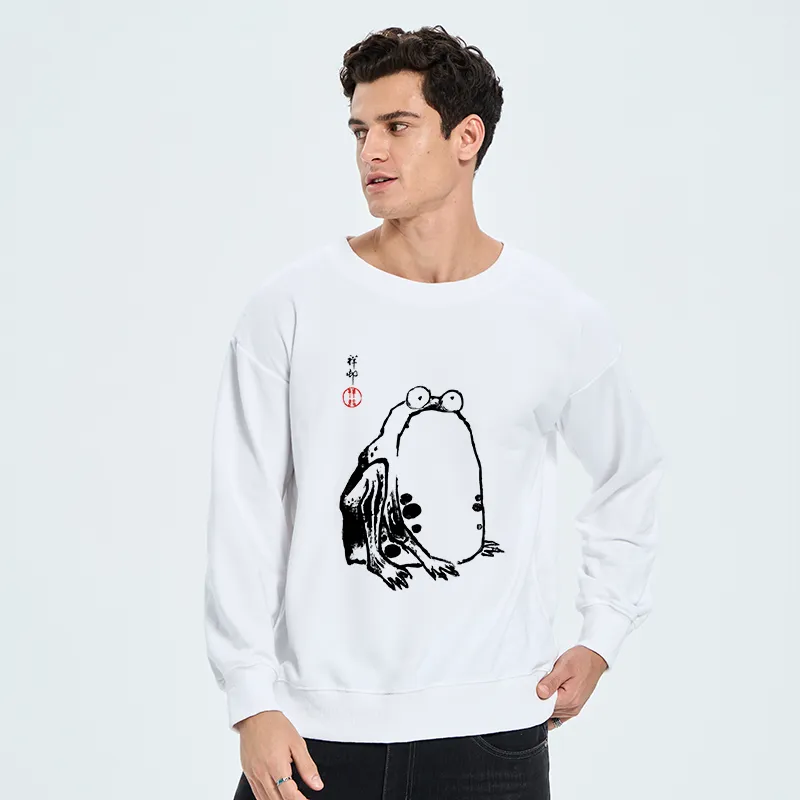 Tokyo-Tiger Grumpy Frog Matsumoto Hoji Sweatshirt