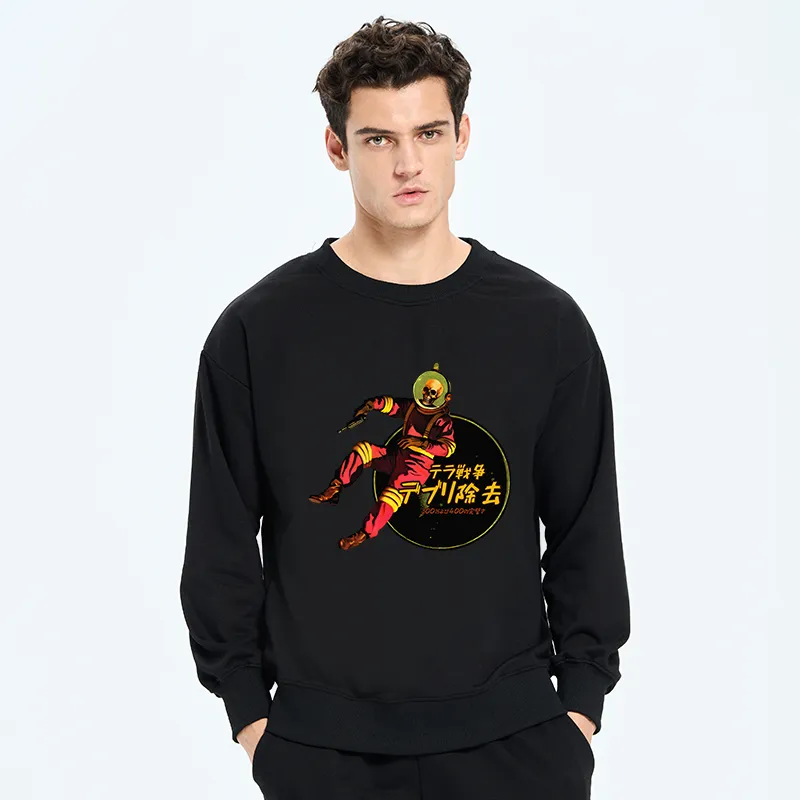 Tokyo-Tiger Skeleton Astronaut Sweatshirt