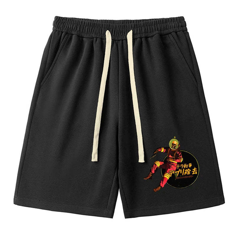 Tokyo-Tiger Skeleton Astronaut Unisex Shorts Sale