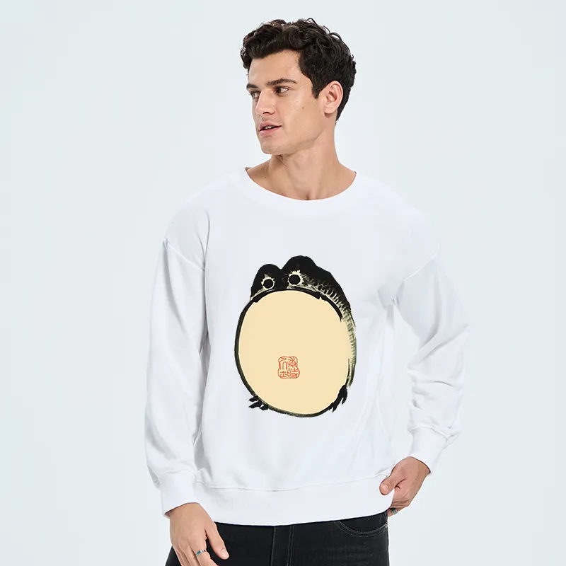 Tokyo-Tiger Grumpy Frog Japanese Sweatshirt
