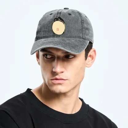 Tokyo-Tiger Grumpy Frog Japanese Washed Cap